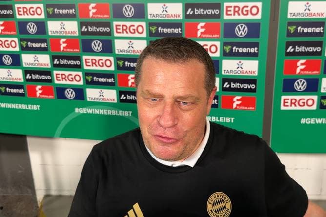 Nach dem Double fällt das Wort "Blitz-Trennung"