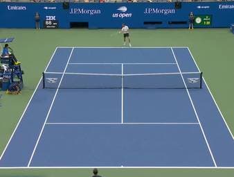 Daniil Medvedev startet erfolgreich bei den US Open und setzt sich in drei Sätzen gegen Hugo Gaston durch. 