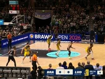Spiel Highlights zu Basketball Löwen Braunschweig - MHP RIESEN Ludwigsburg