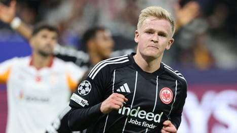 Burkardt trifft doppelt für die SGE