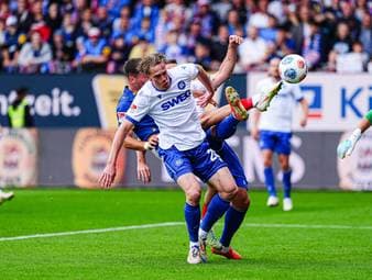 Herber KSC-Dämpfer bei Absteiger