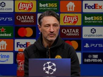 Gleich zu Beginn verkündet Kovac die Hiobsbotschaft