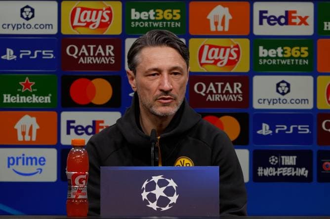 Gleich zu Beginn verkündet Kovac die Hiobsbotschaft