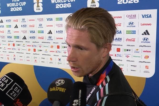 De Bruyne reagiert auf Frage, die Belgien nun beschäftigt