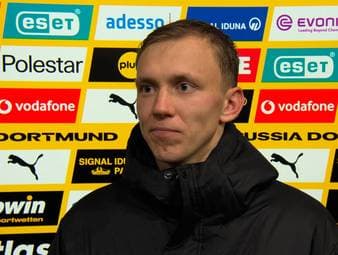 Nach dem knappen 1:0-Erfolg gegen den 1. FC Köln spricht Matchwinner Maximilian Beier über die Stimmung im Stadion, seine Rolle beim BVB und das anstehende Pokalspiel gegen Eintracht Frankfurt.