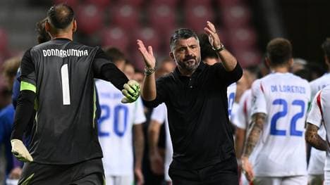 Erleichterung pur: Gennaro Gattuso
