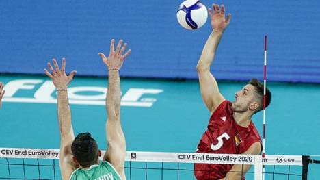 Moritz Reichert im Spiel gegen Bulgarien