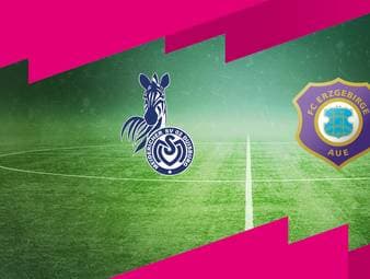 MSV Duisburg - Erzgebirge Aue: Tore und Highlights | 3. Liga