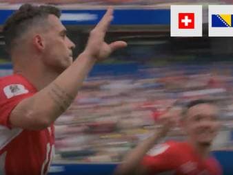 Lange sieht es nach einer Nullnummer zwischen der Schweiz und Bosnien aus. Doch in der Schlussphase nimmt die Partie plötzlich so richtig an Fahrt auf.