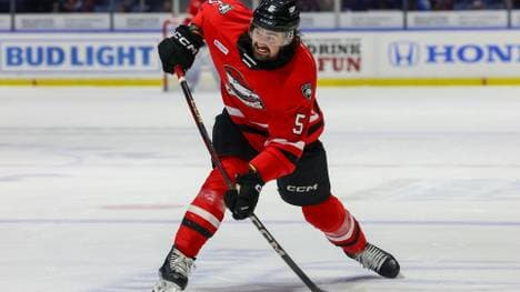 Trevor Carrick spielte für die Charlotte Checkers
