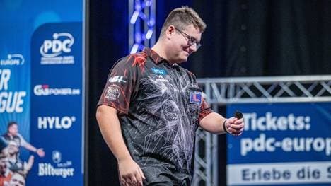 Dominik Grüllich erspielte sich im Januar eine Tour Card