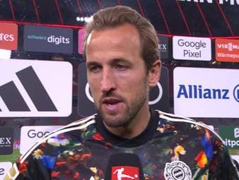 Nach seinem Tor gegen Union Berlin bekommt Jamal Musiala großes Lob von Harry Kane. Der Bayern-Star würdigt die harte Arbeit des Offensivspielers auf dem Weg zurück zu alter Stärke.