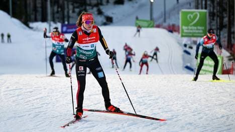 Nathalie Armbruster in Oberhof