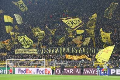 Teile der BVB-Fans boykottieren Champions-League-Spiel