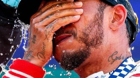 Lewis Hamilton gewann in Barcelona erstmals im Ferrari
