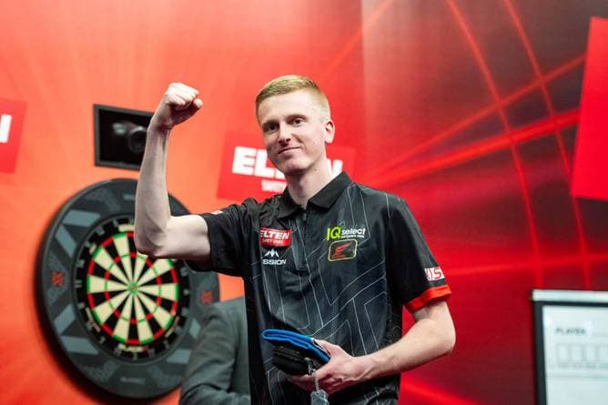 Nur Littler kann ihm aktuell Paroli bieten