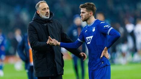 Stach (r.) lobt sein Team und entschuldigt sich 