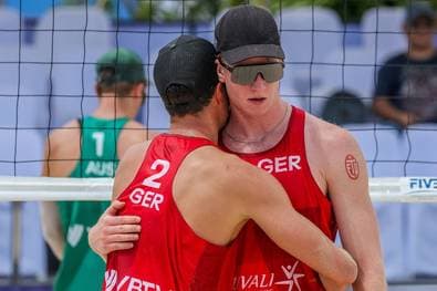 Deutsches Duo im Halbfinale