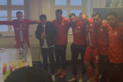 Rücktrittserklärung live in der Kabine