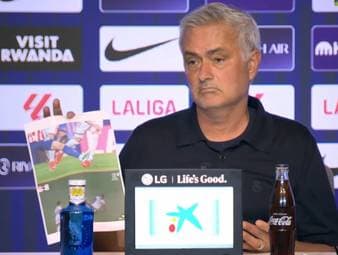 Mourinho zeigt Beweisstück