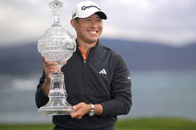 Golf: Morikawa gewinnt in Pebble Beach
