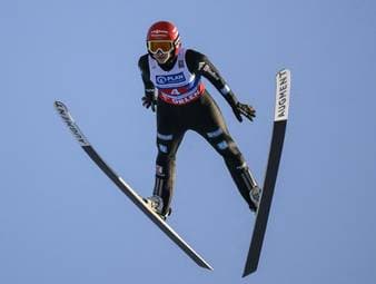 "Mega cool": Deutscher Landesrekord im Skifliegen