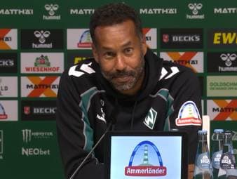 Werder-Trainer Daniel Thioune lobt Mitchell Weiser nach dessen Siegtor zum 3:2 gegen Augsburg. Der Coach weiß aus eigener Erfahrung, wie schwer es ist, nach einer so langen Auszeit zurückzukommen.