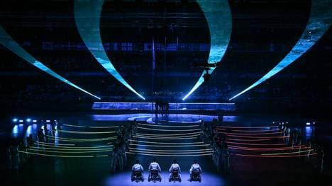 Die 14. Winterspiele wurden mit einer Feier beendet