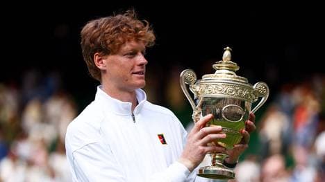 Jannik Sinner ist Titelverteidiger in Wimbledon