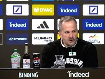 Nach der 0:1-Niederlage gegen Eintracht Frankfurt kritisiert Augsburg-Trainer Manuel Baum die langen VAR-Wartezeiten nach zwei aberkannten Toren.