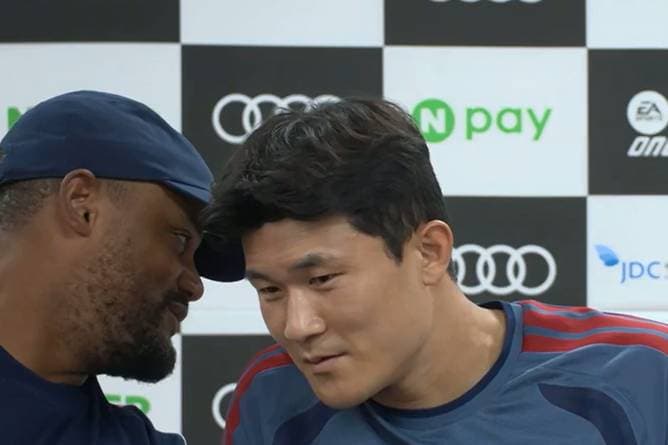 Plötzlich spielt Kompany den Übersetzer