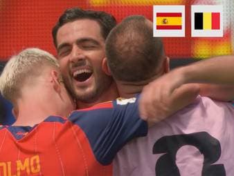Das Viertelfinale zwischen Spanien und Belgien war ein emotional aufgeladenes Spiel. Die Furia Roja setzt sich mit 2:1 durch und profitiert dabei auch von einem belgischen Torwart-Patzer. Mikel Merino sagt wieder einmal spät im Spiel "Danke" und schießt die Südeuropäer ins Halbfinale.