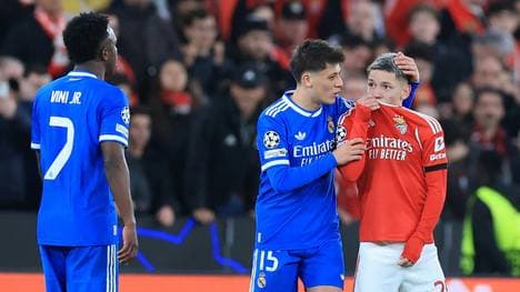 Was hat Gianluca Prestianni (r.) gesagt?