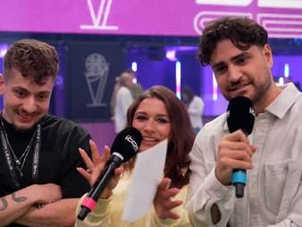 In der Icon League brodelt es im Interview von Elias Nerlich mit Spandaus Sprachrohr Dimi mächtig - bis die Moderatorenkollegin eingreift.