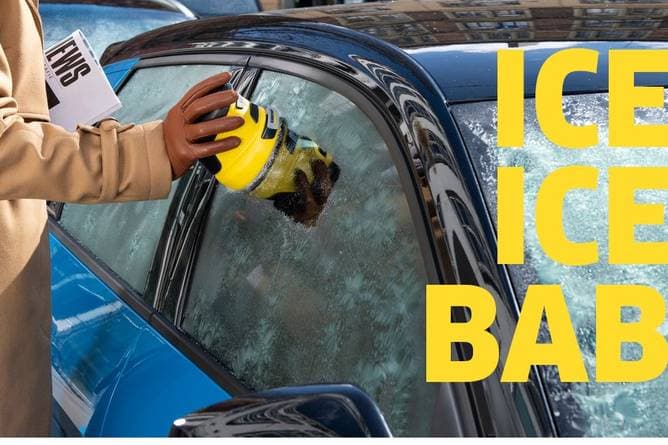 Angebot sichern! Der ultimative elektrische Eiskratzer für müheloses Enteisen in Rekordzeit von Kärcher