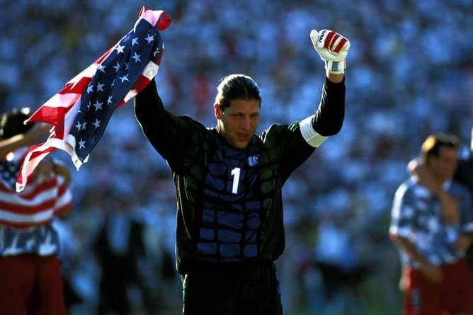 "Der Torwart war für die der Quarterback"