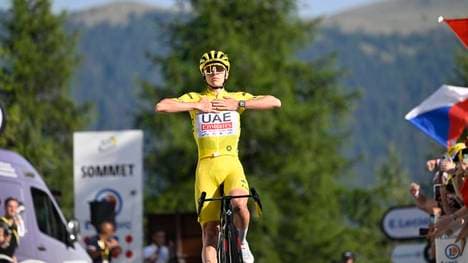 Tadej Pogacar steht vor seinem dritten Tour-Gesamtsieg