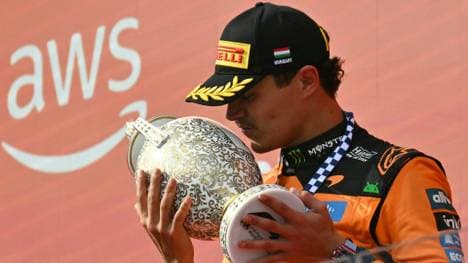 Norris gewinnt in Ungarn