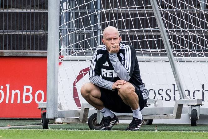 Emotionaler Moment beim 1. FC Köln