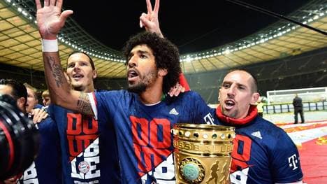 Dante gewann mit dem FC Bayern 2014 den DFB-Pokal