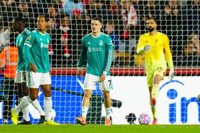 Nächste Pleite für Wirtz und Liverpool