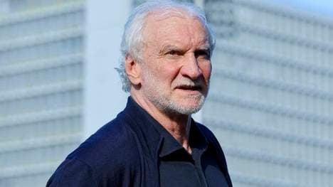 Rudi Völler war beim U21-Länderspiel in Athen vor Ort