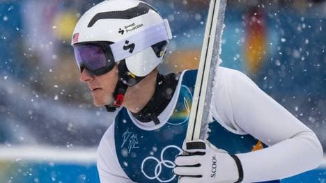 Benjamin Loomis wurde vor seinem Absprung von einem Schneebläser getroffen
