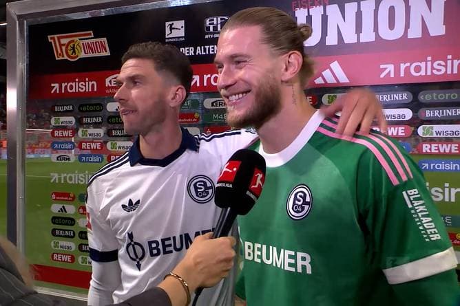 Gosens crasht Karius' Interview