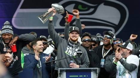 Erst die Trophy, jetzt die Ringe: Seattle Seahawks