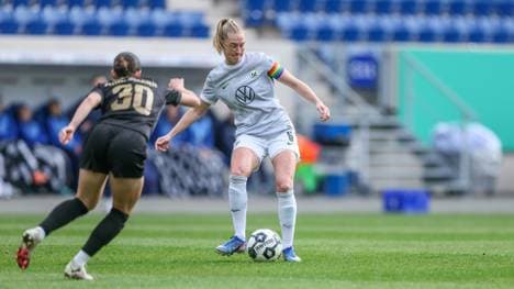 Janina Minge und Wolfsburg taten sich enorm schwer