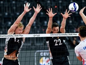 Volleyball-EM: Deutschland-Gegner fix