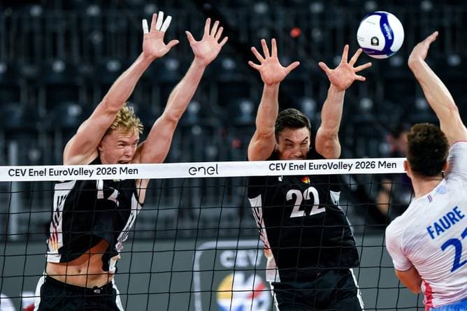 Volleyball-EM: Deutschland-Gegner fix