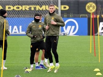 Gute Nachrichten beim BVB. Vor dem Duell mit Atalanta Bergamo durfte Niko Kovac zwei Rückkehrer im Training begrüßen. Vor allem im Hinblick auf das Spiel gegen den FC Bayern könnten die beiden Akteure essenziell werden.