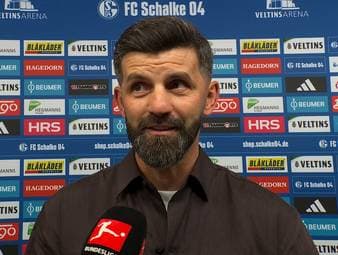 Die Fans haben Schalke 04 über 90 Minuten getragen. Schalke-Coach Miron Muslic schwärmt von der Atmosphäre im Stadion.